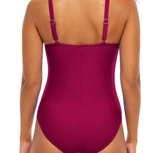 NWT H2OH!‎ Ruched One Piece Colours Out of this World Swimsuit Women XXL - Picture 10 of 10